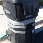 San Diego residential trash cans