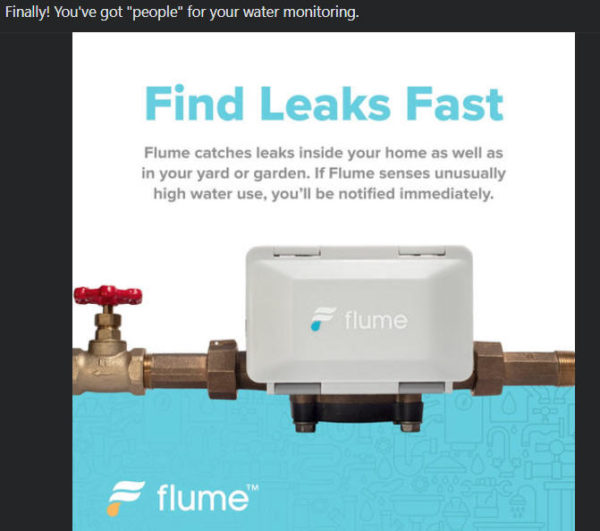 home water leak detector