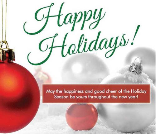 A San Diego real estate Happy Holidays wish